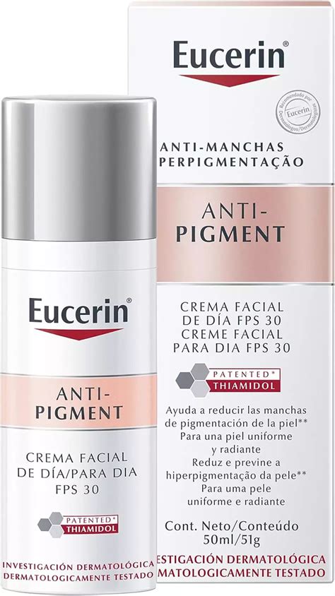 Muestra de ingredientes activos en cremas aclarantes