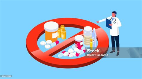 Ilustración de las contraindicaciones médicas relativas al uso de diclofenaco
