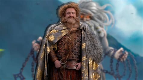 Ilustración de Mairon como un Maia sirviendo a Aulë, el herrero, antes de su corrupción.