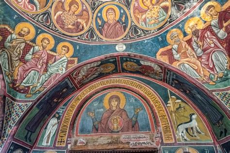 Iglesia pintada en las montañas Troodos, Chipre