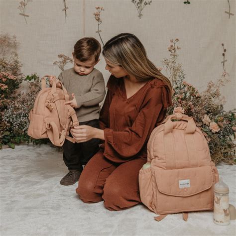 Foto de una mochila de guardería Suavinex de la Colección Poetry