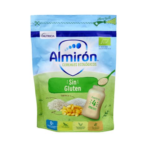Foto del envase de Almirón Advance Cereales Sin Gluten 500g