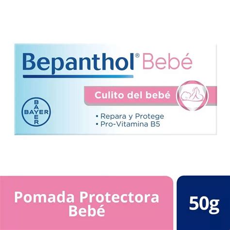 Imagen de un bebé con el culito protegido por la pomada Bepanthol Bebé.