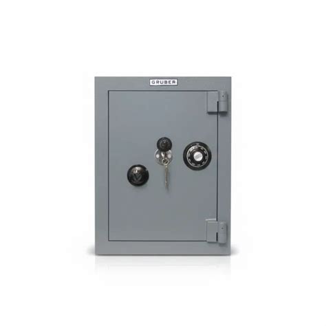 Esquema de la caja fuerte mostrando las dimensiones y la distribución de los pestillos.