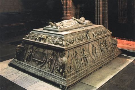 Sepulcro del Príncipe Don Juan en el Monasterio de Santo Tomás, Ávila.