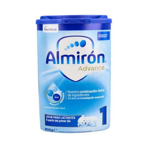 Envase de leche de inicio Almirón Pronutra ADVANCE 1