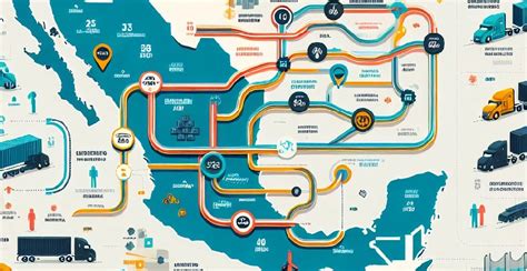 Esquema de las rutas de envío de fertilizantes desde China