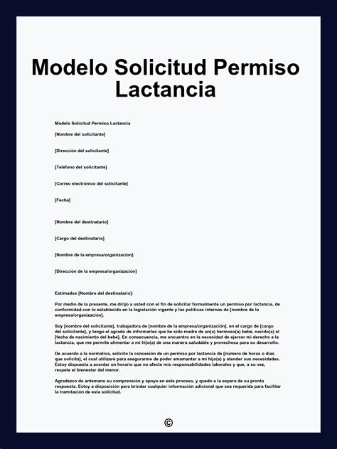 Esquema gráfico que ilustra los pasos para la solicitud y acumulación del permiso de lactancia en el entorno hospitalario.
