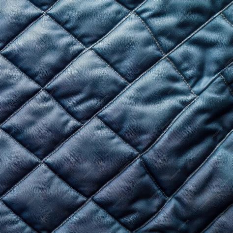 Primer plano de la textura acolchada de una chaqueta de bebé