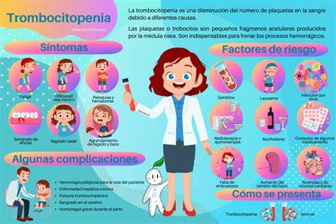 Infografía sobre las causas de la trombocitopenia durante el embarazo