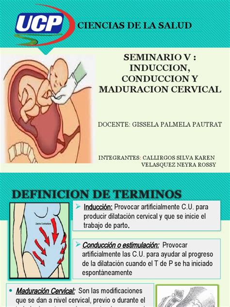 Infografía: Proceso de maduración cervical inducido por misoprostol