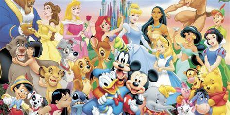 Familiares cambiadores de bebé Disney con personajes clásicos