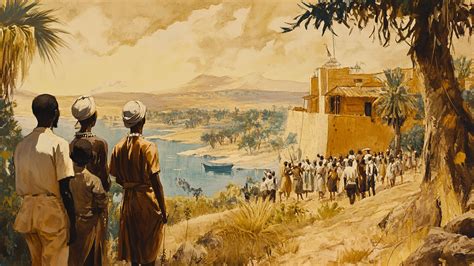Ilustración o fotografía histórica de un dispensario colonial en África