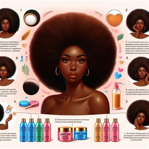 Infografía sobre la evolución de los productos para el cabello afro