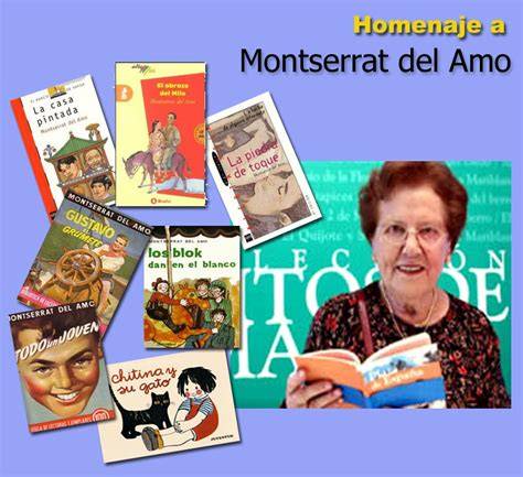 Retrato de Montserrat del Amo, escritora de literatura infantil