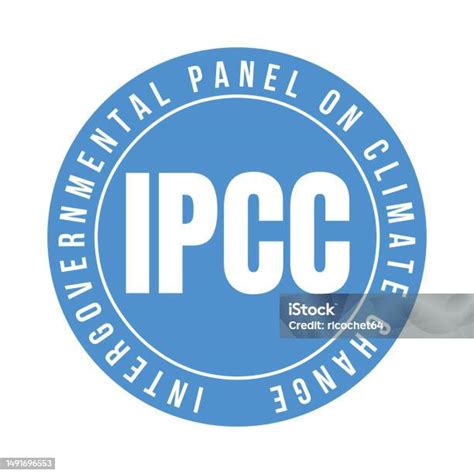 logotipo del IPCC y una gráfica que muestra el aumento de la temperatura global