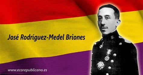 Foto histórica del abuelo de la jueza, José Rodríguez-Medel Briones