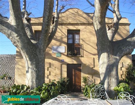 Dibujo del Mas de la Calderera, casa de campo familiar de Gaudí en Riudoms.