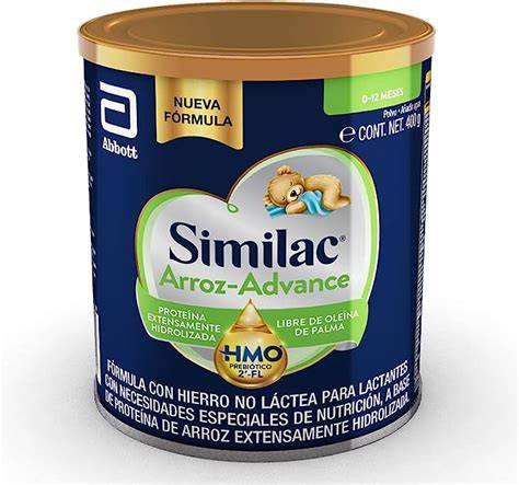 Foto de envase de fórmula extensamente hidrolizada para bebés con APLV.