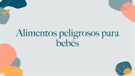 ilustraciones de alimentos seguros y peligrosos para bebés pequeños, destacando texturas y tamaños