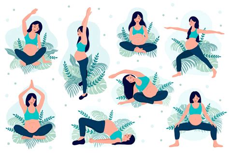 Imagen de una mujer embarazada realizando yoga prenatal, enfocada en la relajación y el bienestar.