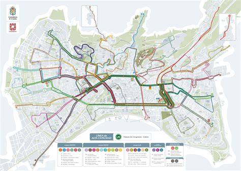 Esquema de las líneas de autobús urbano afectadas en Zaragoza