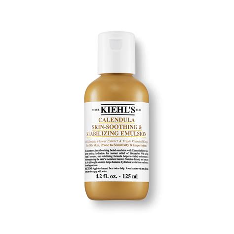 Imagen de los productos mencionados: QMS Redness Relief Complex, Kiehl's Face Calendula Emulsion, HUSH & HUSH Skincapsule Clear+, Darling Glowy Scree Face SPF 50+.