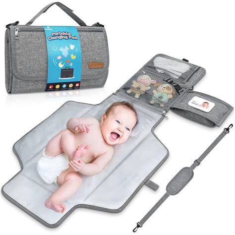 Cambiador portátil plegable con estampado personalizable