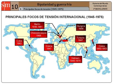 Mapa de los focos de tensión política y social en España durante la Segunda República.