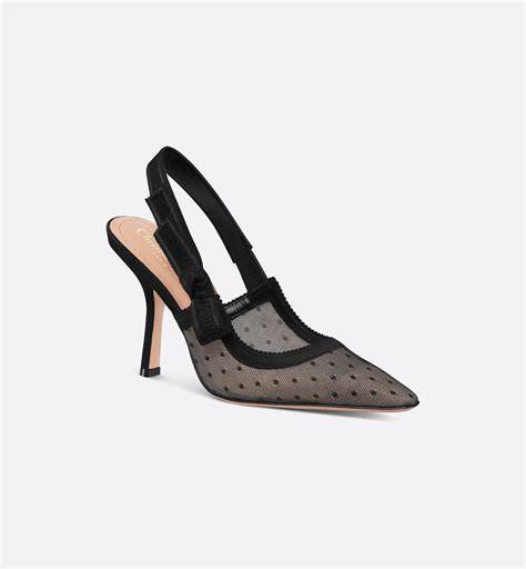 Slingbacks de Dior con logomanía