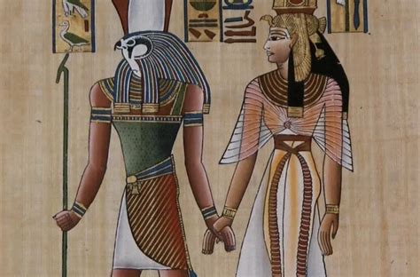 Ilustración del Gran Himno a Osiris y la búsqueda de Isis