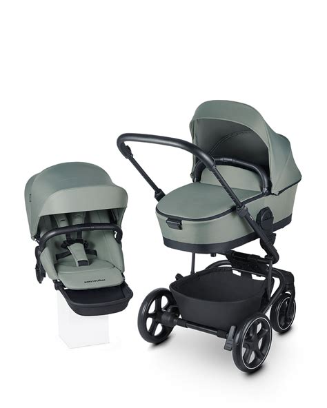 Foto de la silla de paseo Easywalker Harvey 5 Premium en modo capazo y silla