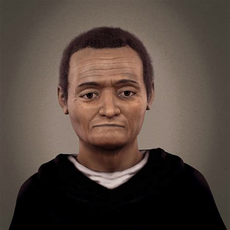 Reconstrucción facial de San Martín de Porres a partir de su cráneo.