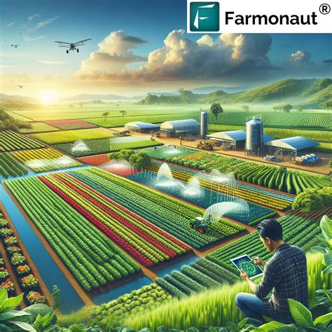 Esquema de las interconexiones en la agricultura sostenible