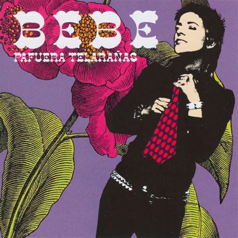 Portada del álbum debut de Bebe, Pafuera telarañas, símbolo de la música española de los años 2000