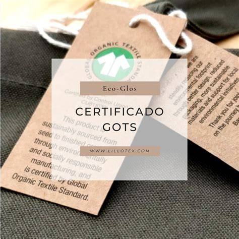 Infografía explicando los beneficios y el proceso de certificación GOTS para textiles orgánicos