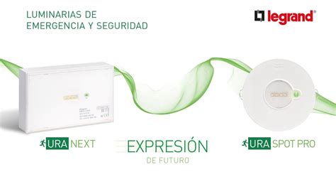 Foto de las luminarias Legrand G5 LED y L31 LED en un entorno de emergencia