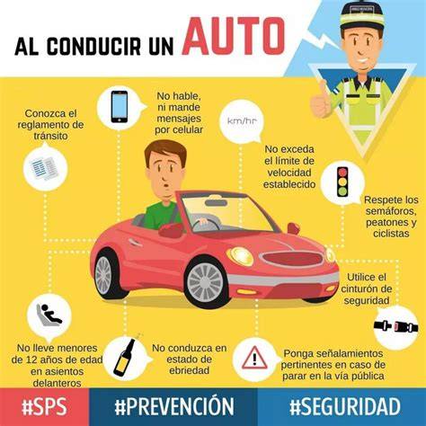 Infografía sobre consejos de seguridad al conducir con niños