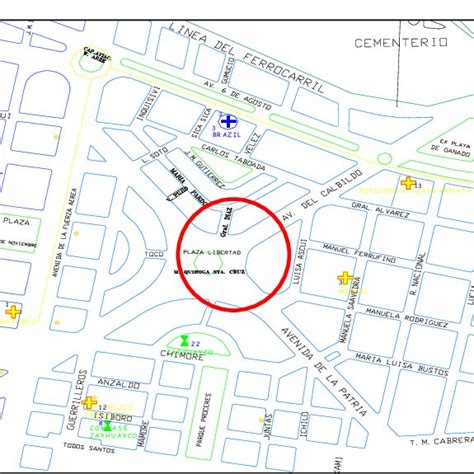 Mapa de ubicación del Centro de Salud Haro