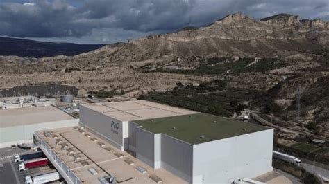 Plano general de la fábrica de Procter & Gamble en Jijona, Alicante.