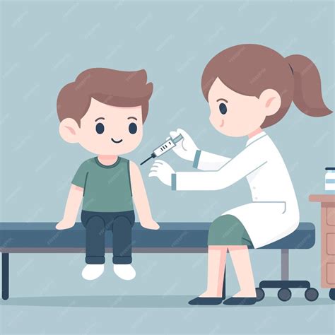 Ilustración de un niño recibiendo medicina líquida de un adulto, con énfasis en la jeringa dosificadora.