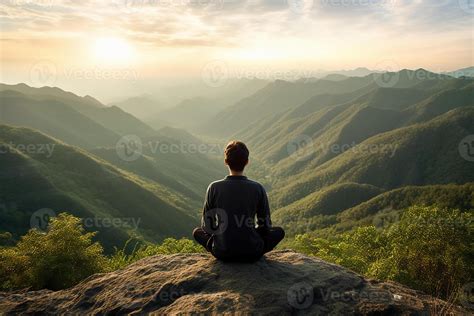 Imagen de una persona meditando o practicando mindfulness