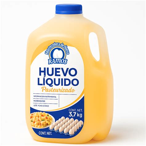 Foto comparativa de huevo fresco frente a huevo líquido pasteurizado para uso culinario