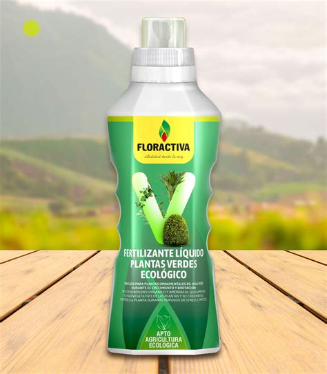 Foto de envase de fertilizante líquido para plantas verdes de Alimerka