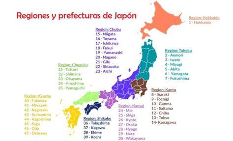 Mapa de las principales regiones productoras de sake en Japón