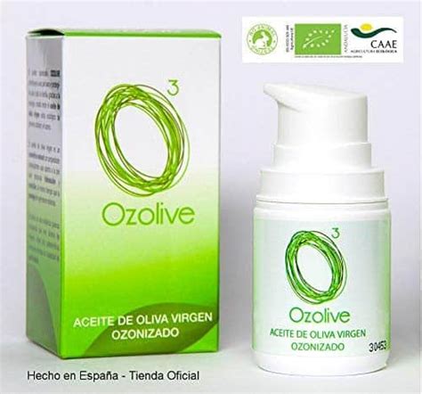 Producto Ozolive aceite ozonizado, botella