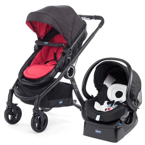 Esquema detallado del sistema convertible de la silla Chicco Urban Plus