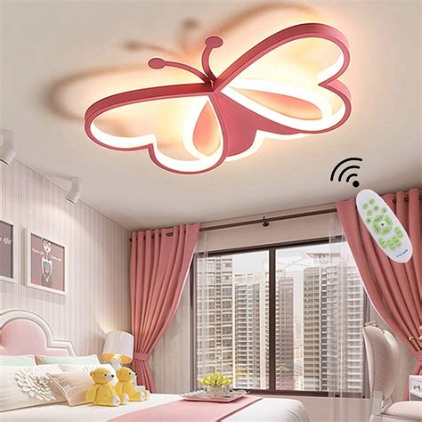 Esquema de iluminación segura para dormitorio infantil con lámparas LED