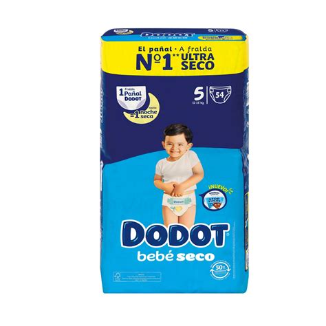 Fotografía de un paquete de pañales Dodot Bebé Seco Talla 4 o 5