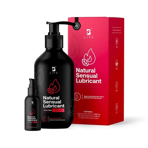 Foto de un lubricante a base de agua con descripción de ingredientes suaves